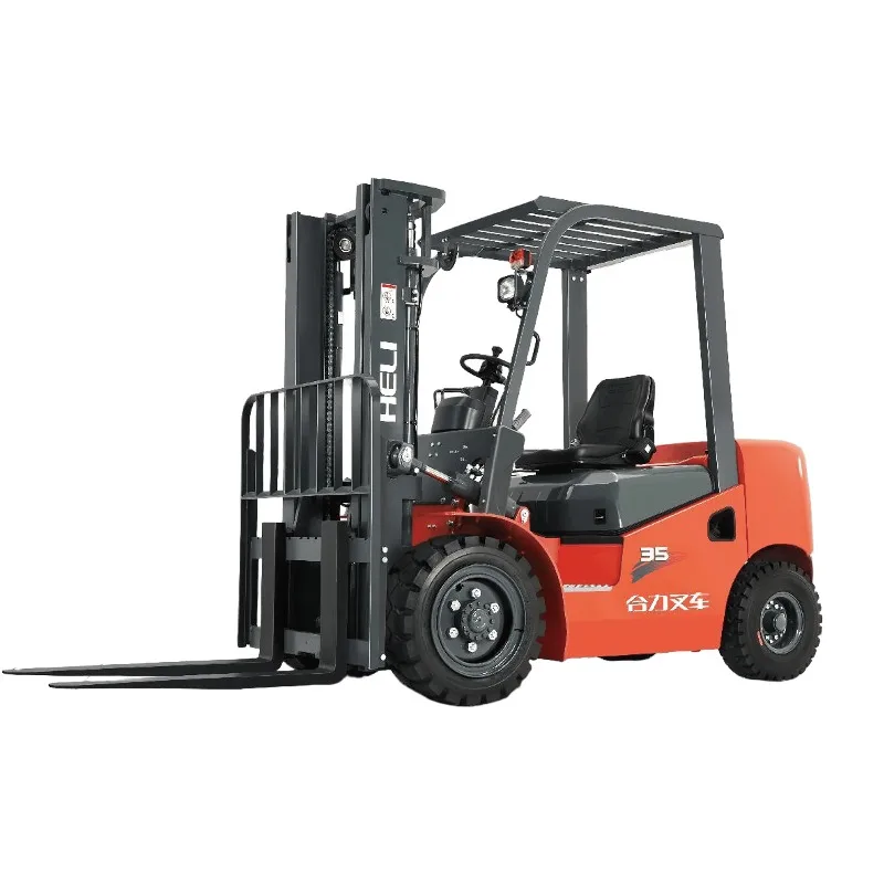 HELI Forklift   Forklift 2.5T 3T 3.5T 5T  Forklift Truck Triplex Mast 4500 6000mm Side Shifter With Isuzu Engine