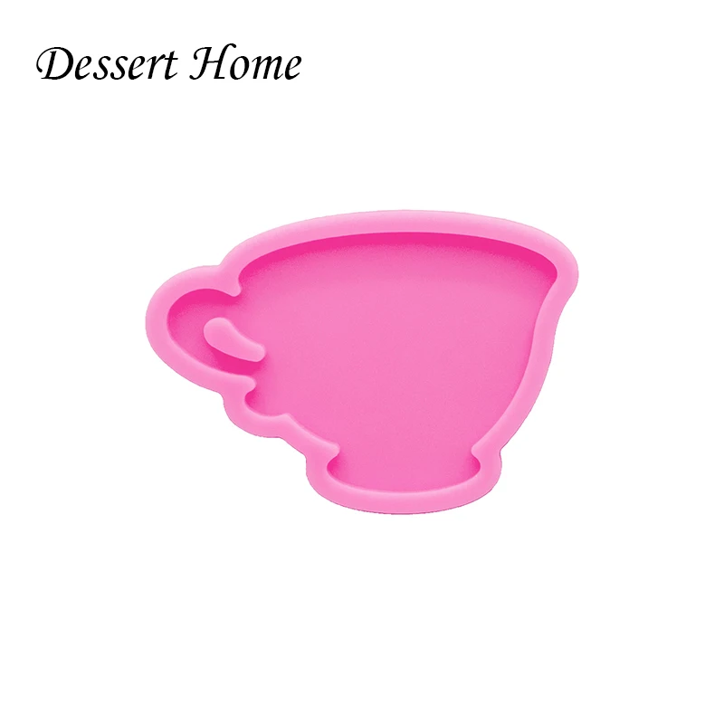 DY0367 Super Glossy Resin Lukes Cup Molds, Coffee Cup Mold for Keychain Pendant, Silicone Molds for Epoxy Resin Jewellery Making
