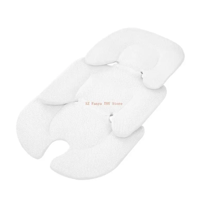 

96GC Baby Stroller Cushion Infant Car for Seat Insert for Head Body Support Pillow Pram Thermal Mattress Mesh Breathable Liner
