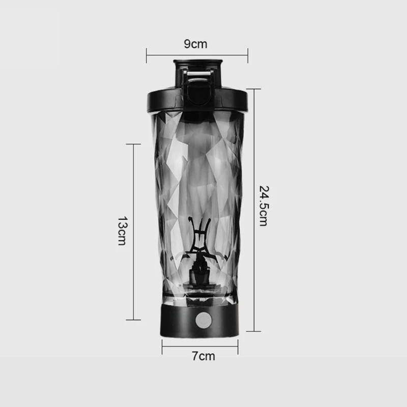 Electric Mixing Cup With Powerful 6500 Spin Motor For Uniform Combination Of Nutritional Powders And Supplements B03E