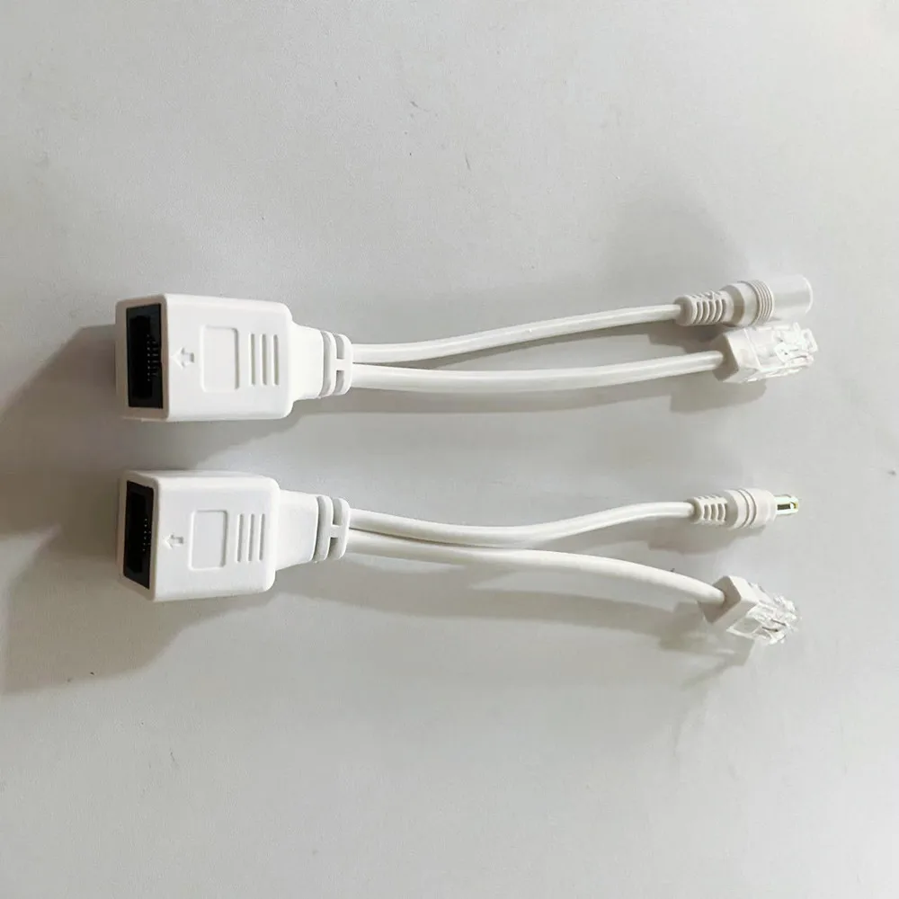 48V to 12V POE Spliter Waterprrof With RJ45 And Power Adapter Cable Supply Module Injector for IP Camera Extender