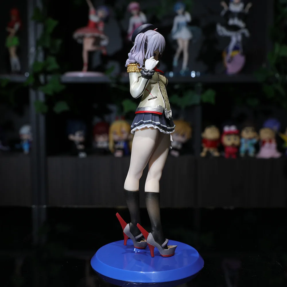 أنيمي فتاة PVC لعبة الشكل العمل ، تمثال اللعبة ، نموذج دمية ، مجموعة كانتاي محاصر ، كان كول ، كاشيما كي ، آزور لين ، هيباي 24