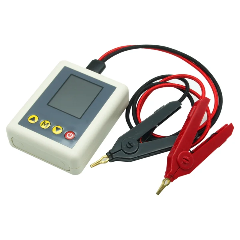 

ABHY-TS4520 AC 4-Wire Voltage Resistance Tester 1.77Inch TFT Display Battery Resistance Tester With Type A USB To Kelvin Clip