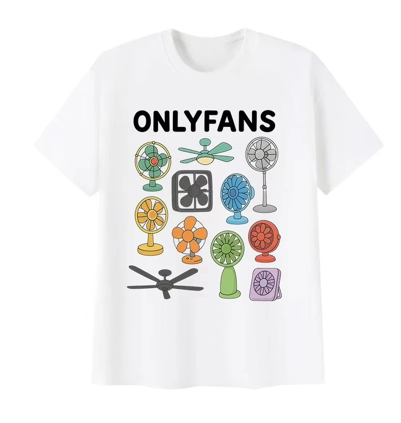 2026 Summer Hot Sale Funny OnlyFans Meme T Shirt Men Women Humor O-Neck Clothing Lightweight Breathable and Comfortable Clothes