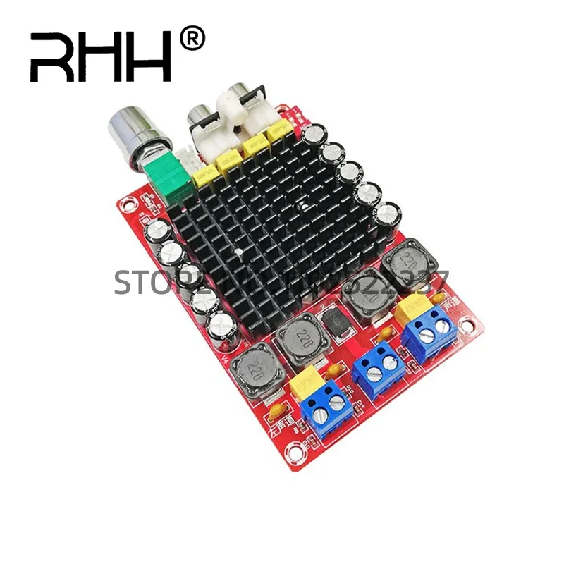 Amplifier Board of TDA7498 Class D 2X100W Dual Channel Audio Stereo 80W + 80W Digital Amplifier Board Module XH-M151