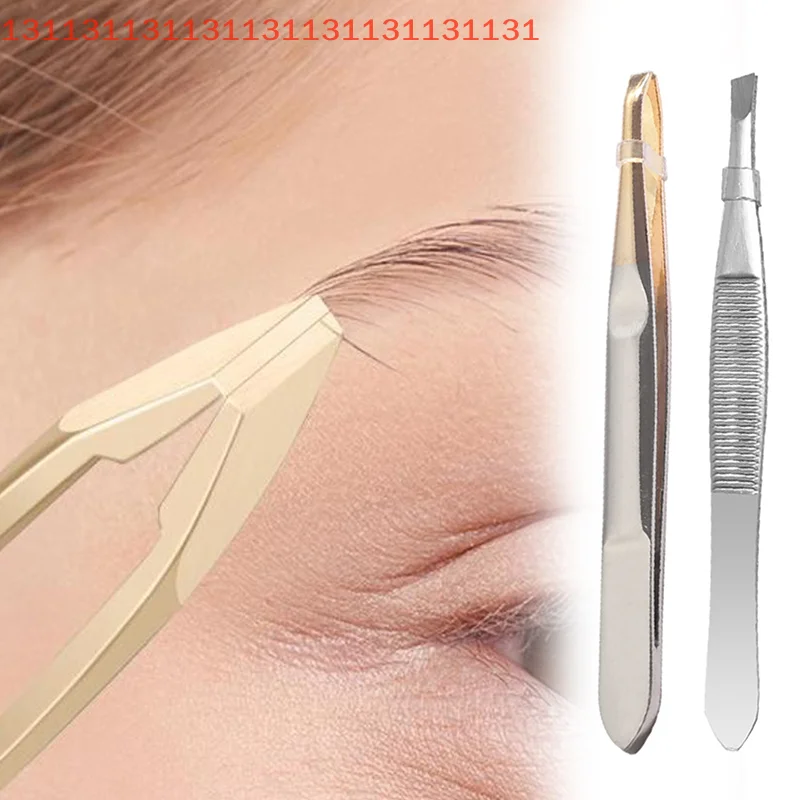 제모 핀셋 메이크업 도구 눈썹 핀셋 헤어 뷰티 미세모 제거기 스테인리스 스틸 눈썹 클립