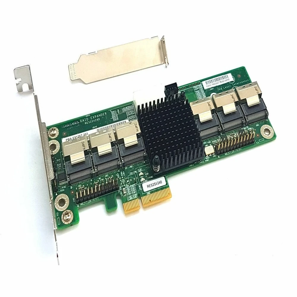 RES2SV240 24 Port 6G 6Gbps SATA SAS expander Server Adapter RAID Card -