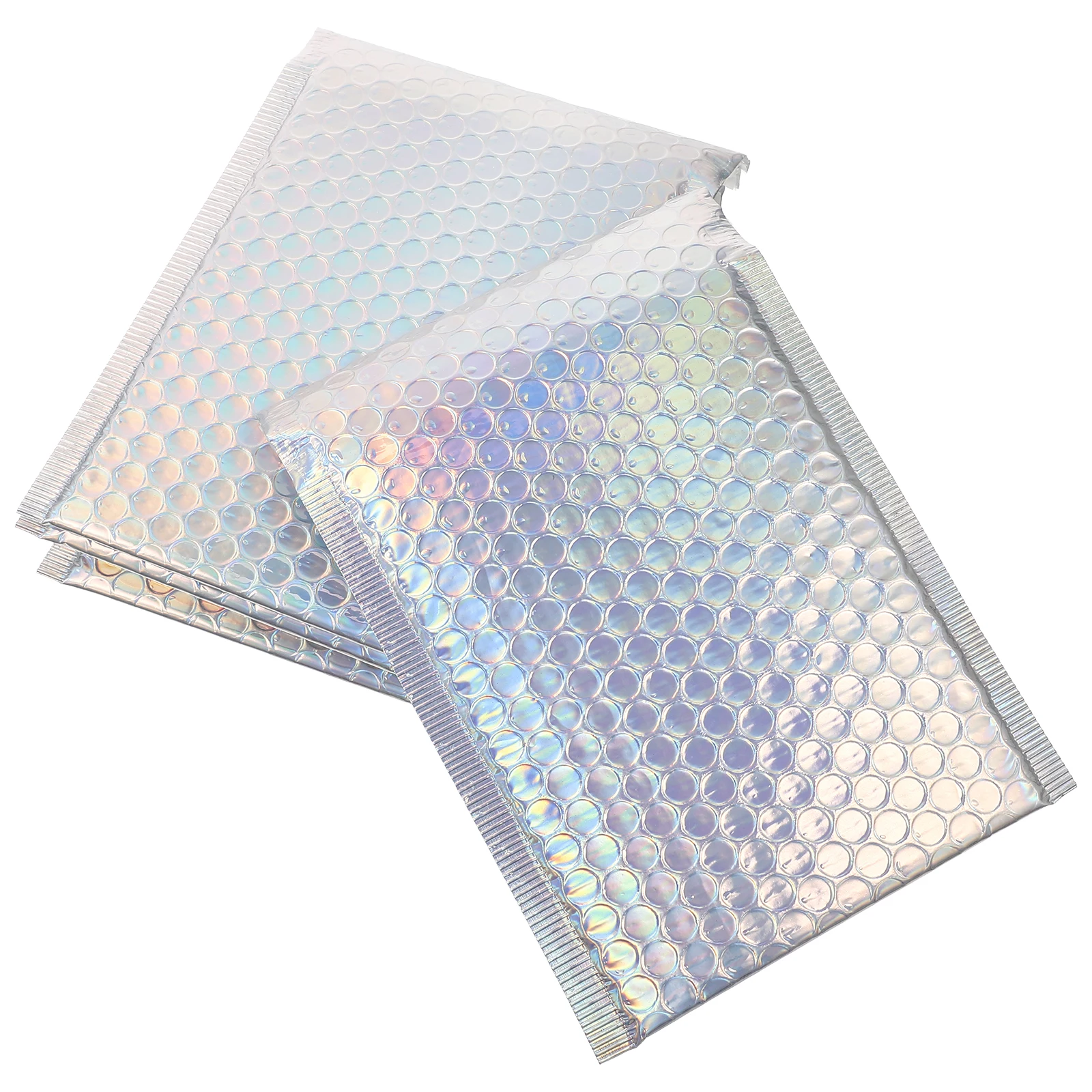 

16Pcs Mailer Waterproof Aluminum Foil Colorful Thickened Anti-Lost Self-Sealing Shipping 15x18cm for Apparel Packing