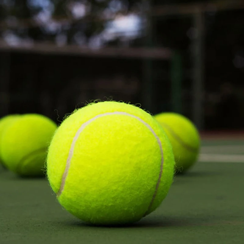 Pelotas de tenis de alto rebote para exteriores, pelota de entrenamiento para perros, elasticidad duradera para morder, Chase y Chomp, 6,5 CM