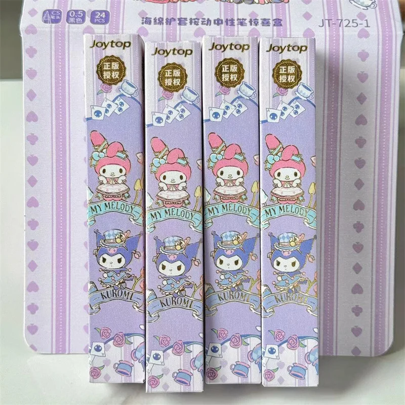 Joytop Sanrio Retractable Gel Pen 0 5mm Black Ink Sponge Grip Kuromi My Melody Smooth Writing School Office Stationery