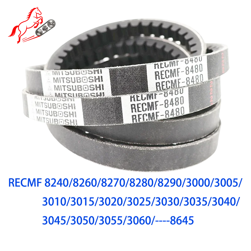 RECMF8240/8260/8270/8280/8290/8300/8305----8530 Toothed Car Air Conditioner Engine Belt Lawn Mower Japanese Rubber V-belt