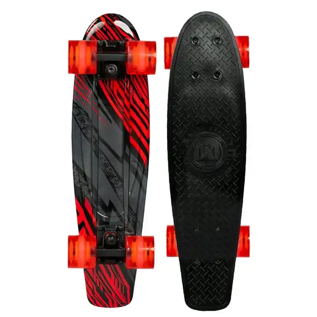 

Minipatín Retro de Crucero para Niños y Adolescentes – Plataforma Flexible Liviana de 22”