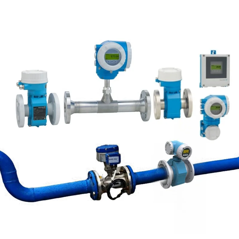 Flexible Proline Promag P 300 W 400 Electromagnetic Flowmeter High E+H Temperature flowmeter