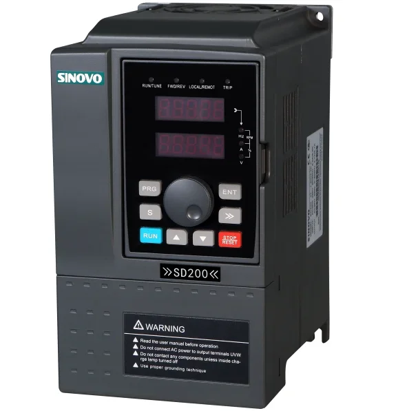 Made in China Best Price SINOVO DC to AC Three Phase 380V 5.5kw Frequency Inverter Manufacturer