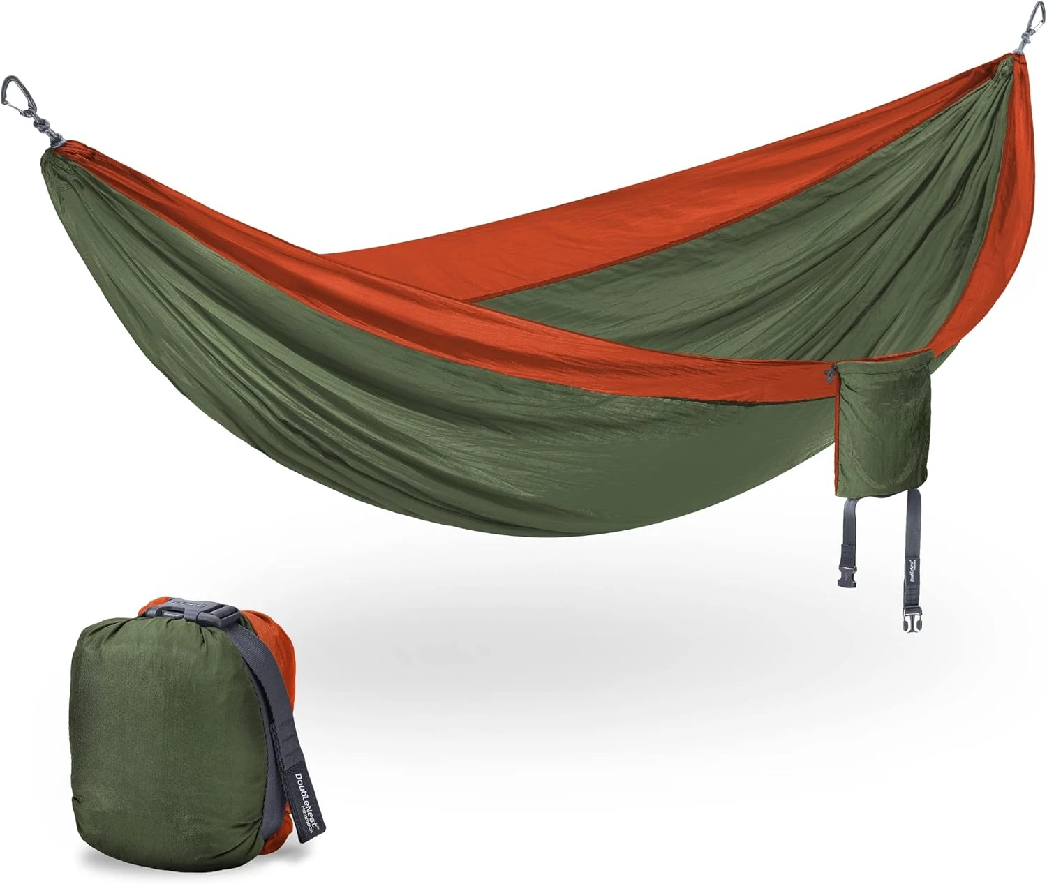 

Lightweight, Portable, 1 to 2 Person Hammock - for Camping, Hiking, Backpacking, Travel, a Festival