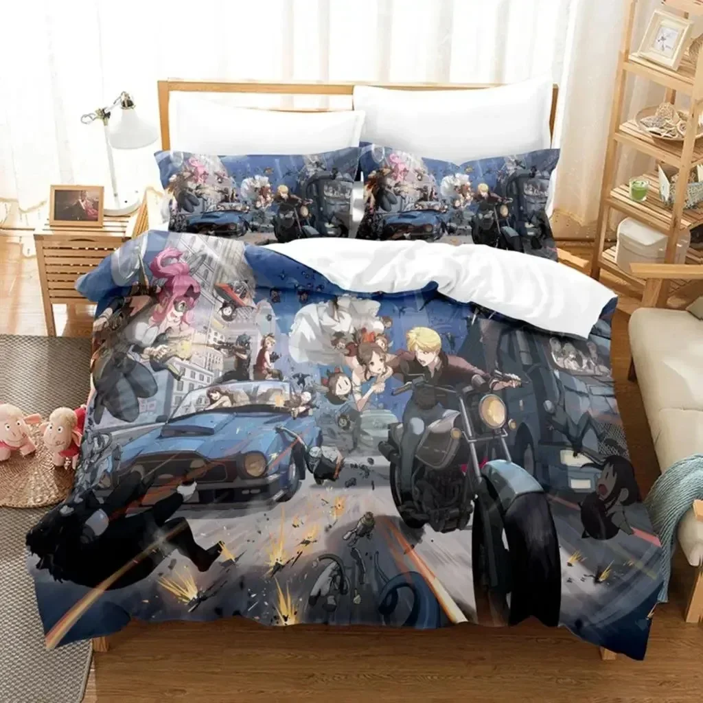 

3D Print Anime Miss Huiye Bedding set Printed Duvet Cover Pillowcase Single Double Queen Super King Size Sets