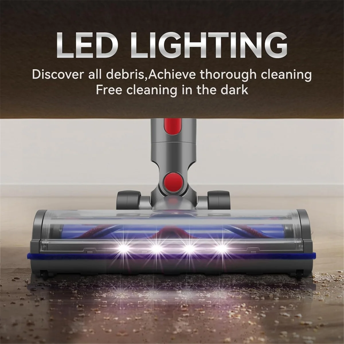 

A69TDirect Drive Brush Head for Dyson Gen 5/G5 Detect Fluffy Models Cleaner Head Replacement Parts Accessories Floor Clean