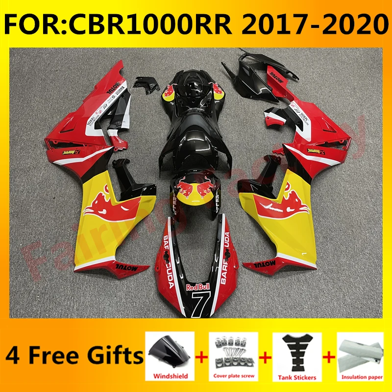 

Новый комплект обтекателей для мотоцикла ABS подходит для CBR1000RR CBR1000 CBR 1000RR 2017 2018 2019 стандарта красный желтый