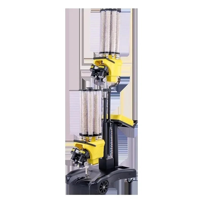S8025APP dual machine head intelligent touch screen badminton automatic serve machine