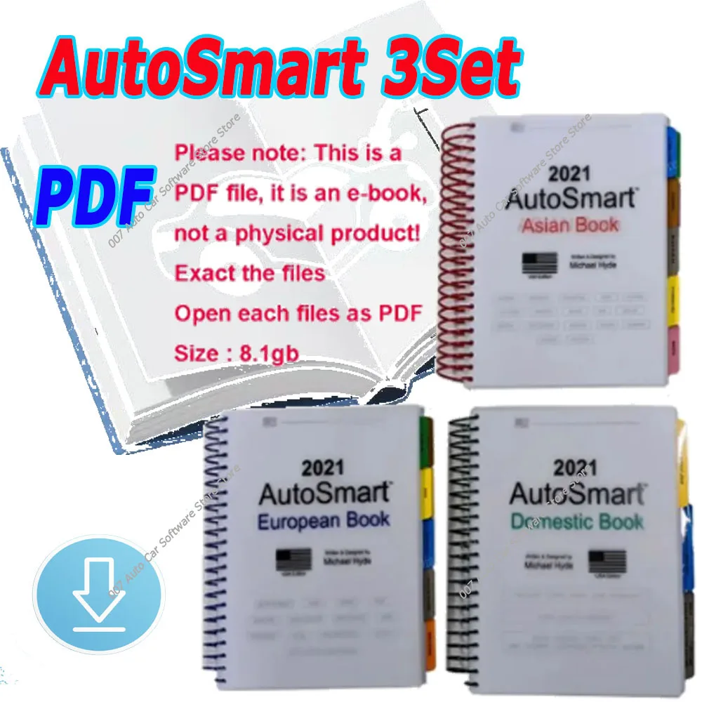 

3Set AutoSmart Locksmith Repair Manual for European & Domestic Cars Trucks Transponder Services - Updated Model Information