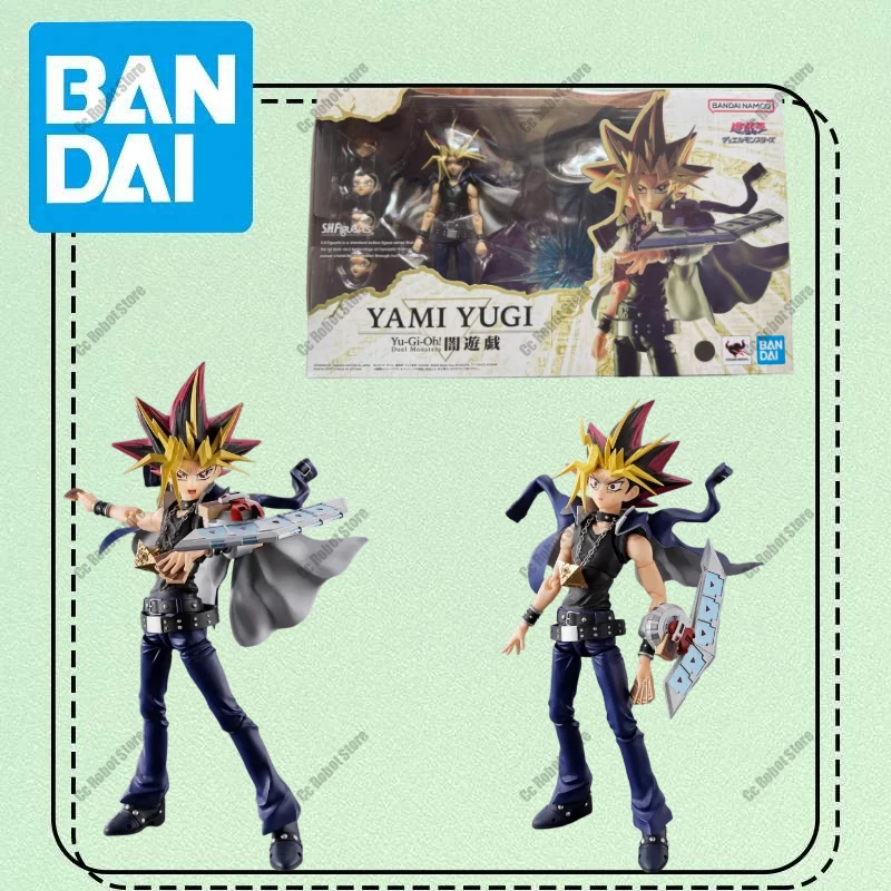 

Bandai оригинальные SHFiguarts SHF YAMI YUGI YU-GI-OH экшн-фигурки аниме игрушки для мальчиков и девочек детский подарок модель украшения