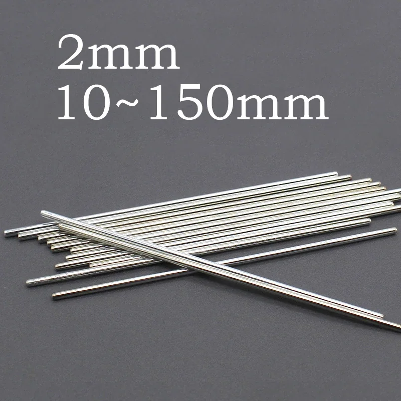 5~50 szt. Żelazny wał napędowy do silnika przekładniowego, wałek napędowy do zabawek, długość 10mm~150mm, do samochodzików, koła zębate, koło pasowe, oś