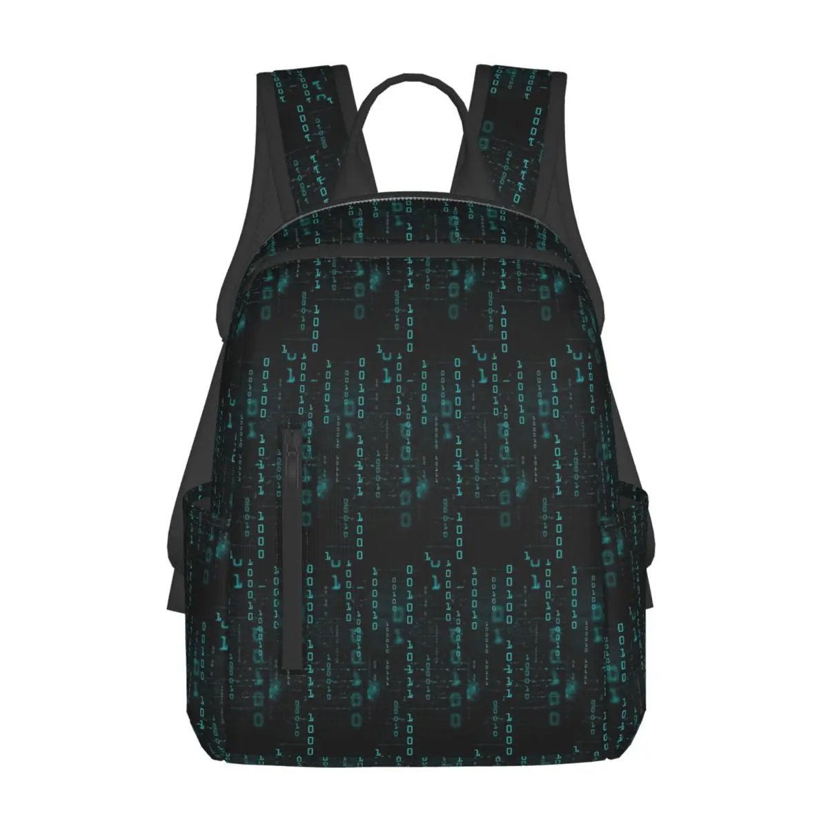 

Hacker Code Binary Code Geek Science Computer Backpack Daypack Boys Girls BookBag School Bag Shoulder Bags for Men Women