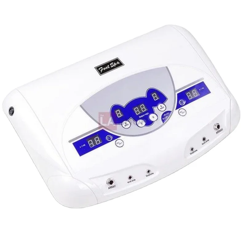 Dual detox foot spa with MP3 player foot toxin removal machine