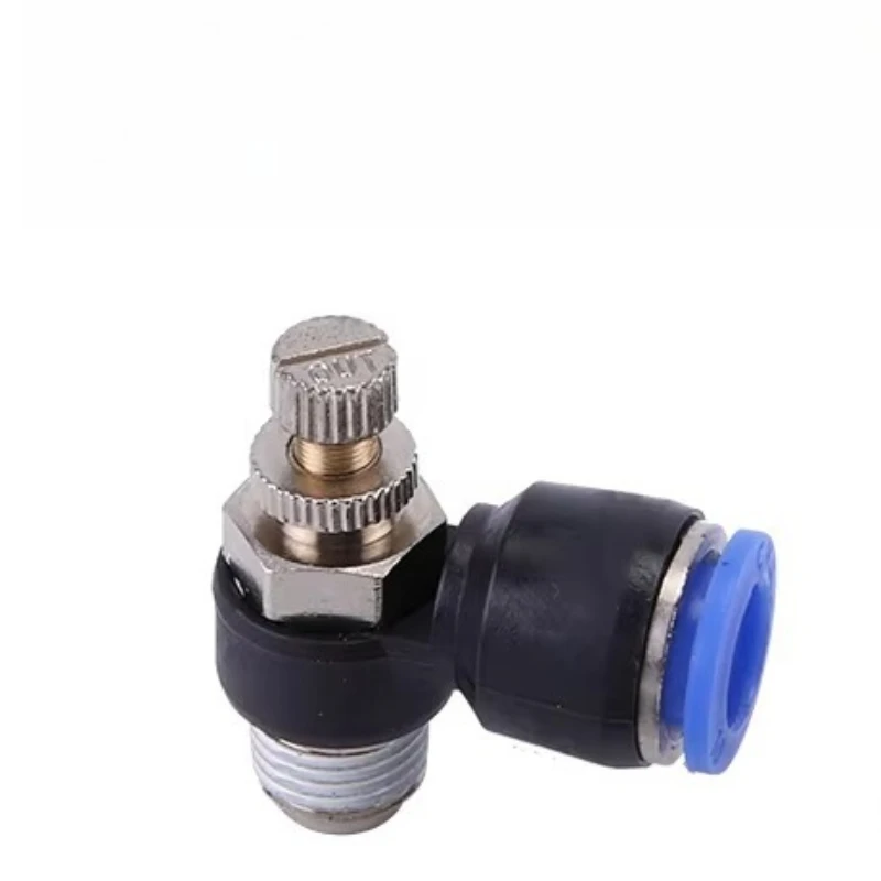 for NGS SL One Way Check Valve Pneumatic Fitting Adjust Throttle Valve Air Control Regulator Connector with 1.5 Year Warranty