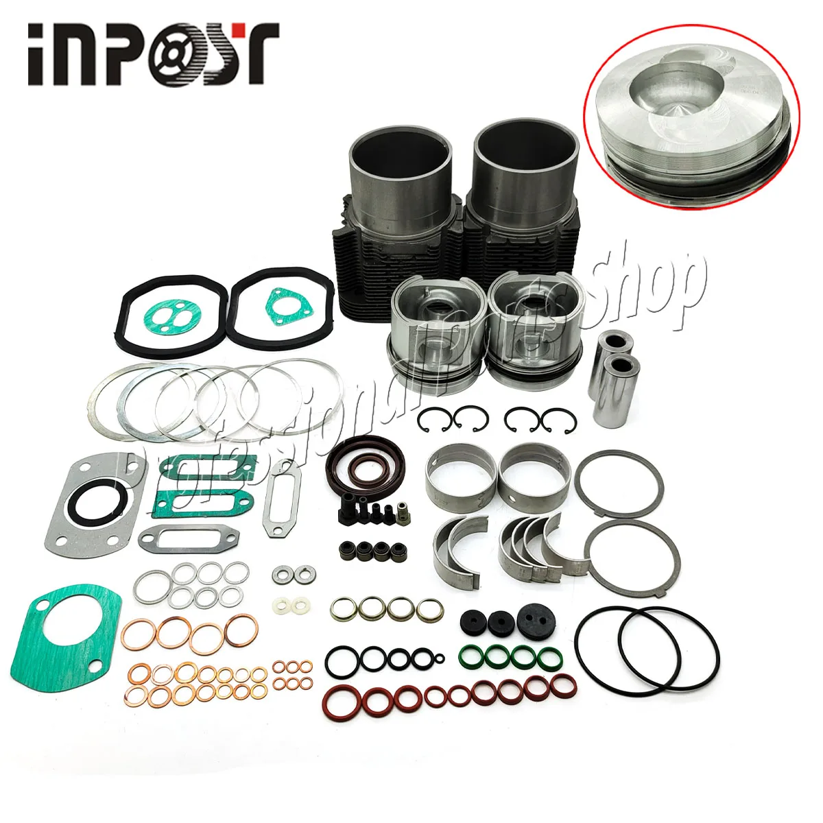 F2L511 STD Overhaul Rebuild Kit For Deutz F2L 511 Engine Liner Piston Gasket