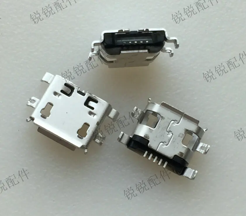 For ZTE V88O tail socket V8 tail socket warping 5-pin mobile phone tail socket charging port miniUSB socket