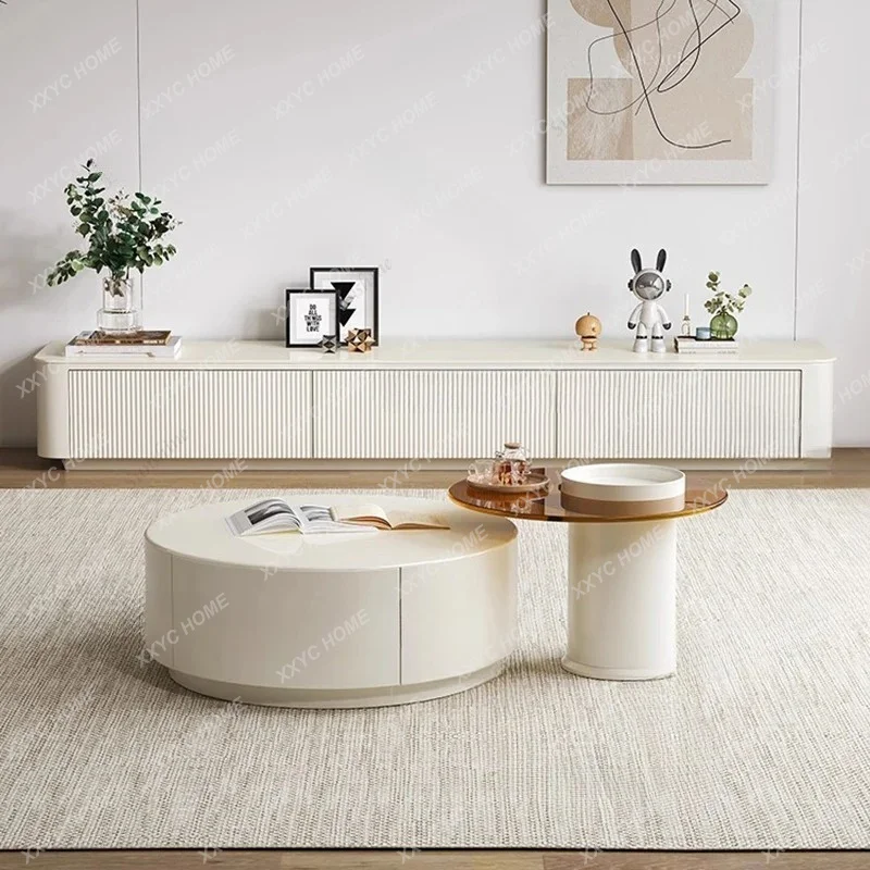 A  Modern  Tv Brackets Minimalist Space Saving Vintage Premium Tv Stands Elegant Luxury Fernseher Living Room Furniture