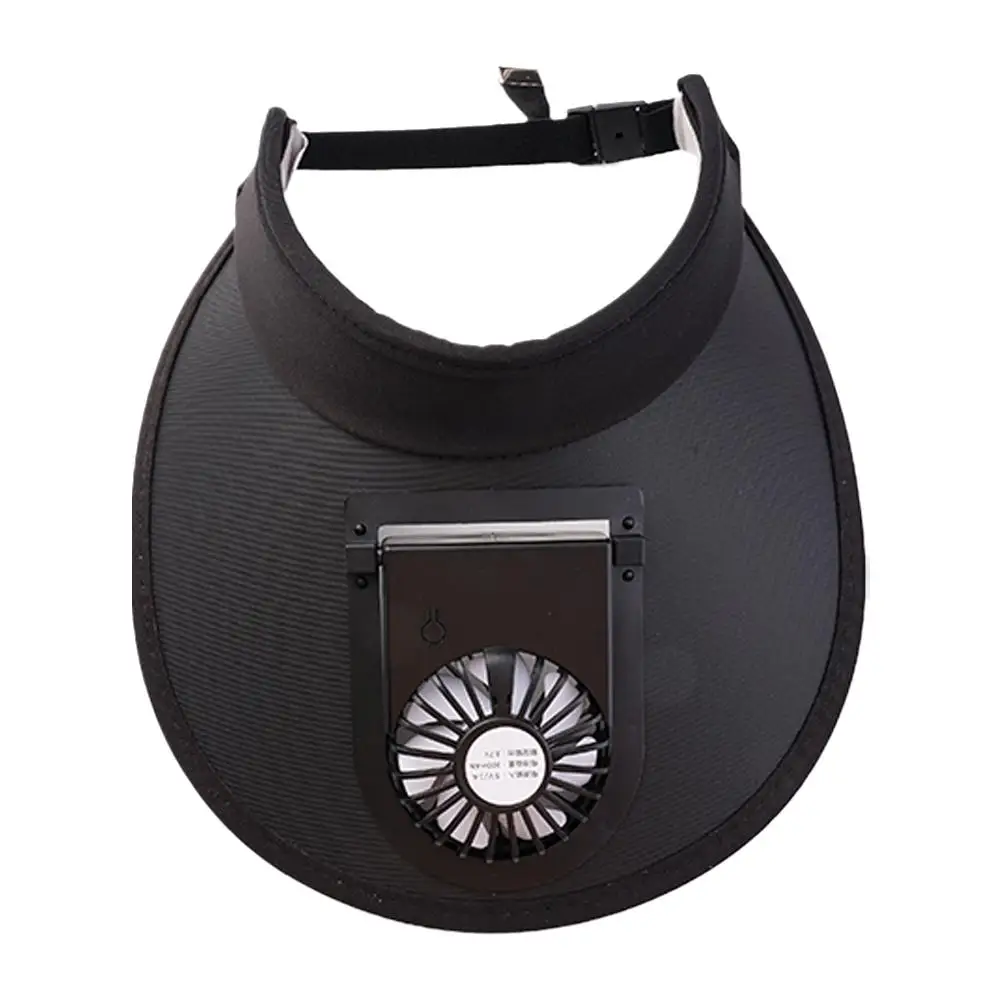 Breathable Cooling Fan Hat Screen Fan Visor Hat Fishing Hat Cooling Peaked Cap Hat Usb Charging Hat Fan For Sport Ou F7d6