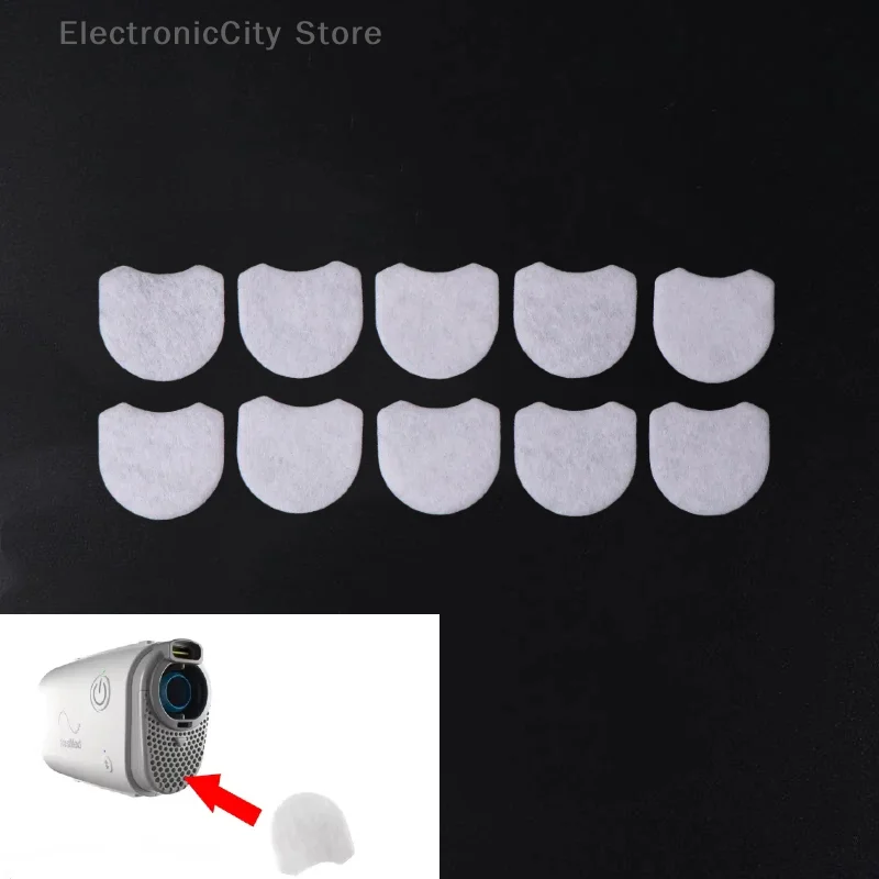 10/20 قطعة استبدال فلتر CPAP القطن لأجهزة Resmed الهواء الصغيرة تنفس قسط تصفية استبدال الملحقات