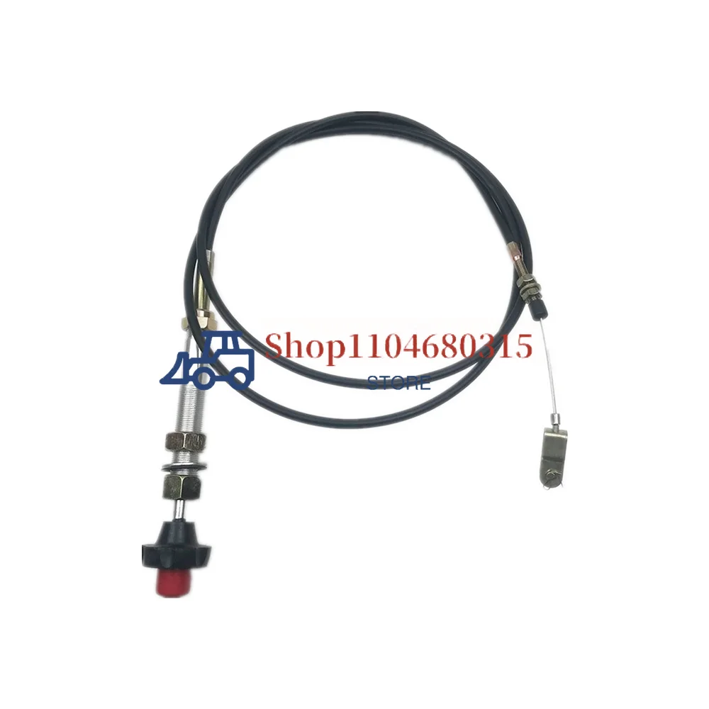 

For Komatsu Hitachi EX SWE kobelco SK Daewoo DHDX modern Sumitomo SH Sany Throttle Cable Refitting Of Manual Excavator Digger