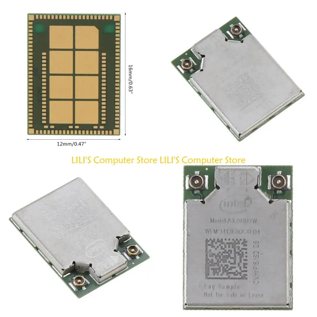 

A52B NGFF for M.2 CNVIo2 Wifi Card AX201D2W Dual Band Wireless Module 802.11a