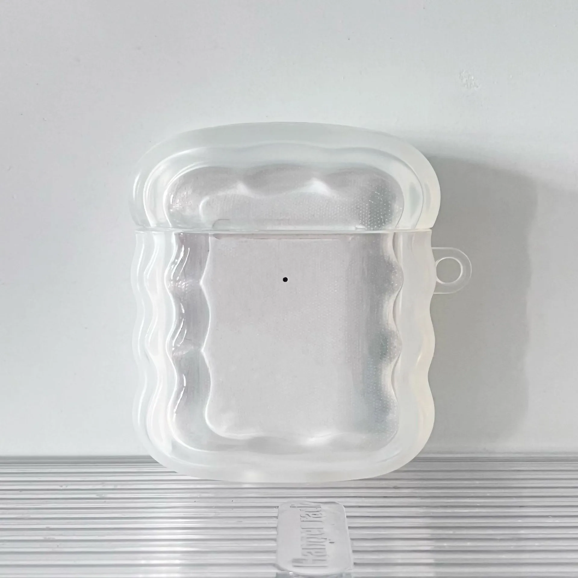 Custodie trasparenti per AirPods Pro 2nd Bluetooth custodia protettiva per auricolari Wireless per Airpods 2 1 3 custodia morbida trasparente Wave Shell