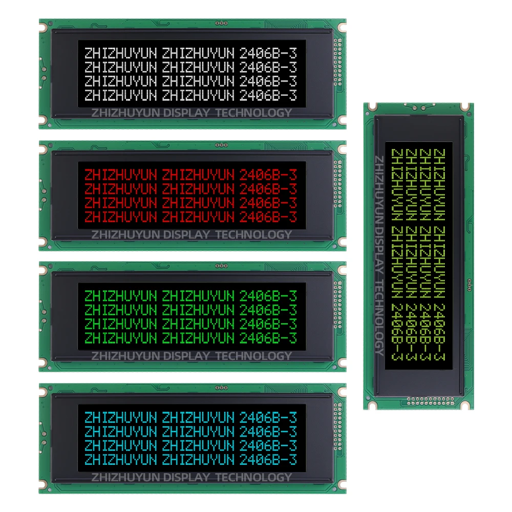 Imagem -06 - Tela Lcd Graphics Módulo Malha Controlador de Personagens de Filme Preto Verde Esmeralda 240x64 Dfstn 24064b3 Uc6963c 24064