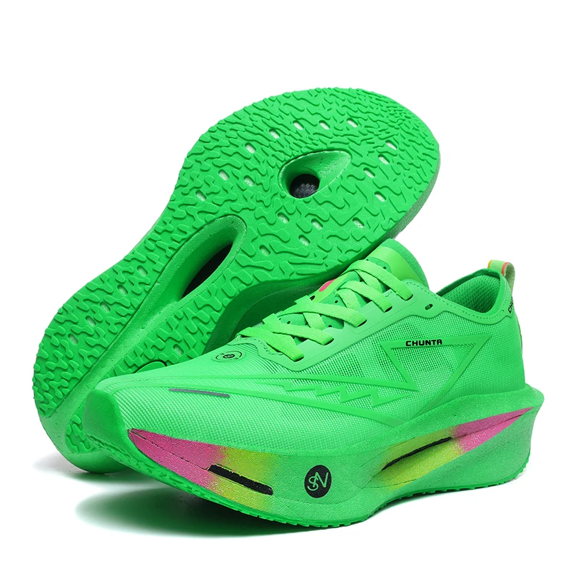 

Running Shoes Carbon Board Speciality Marathon Men Sports Breathable Lightweight Women's Comfortable Athletic Nonskid Sneakers