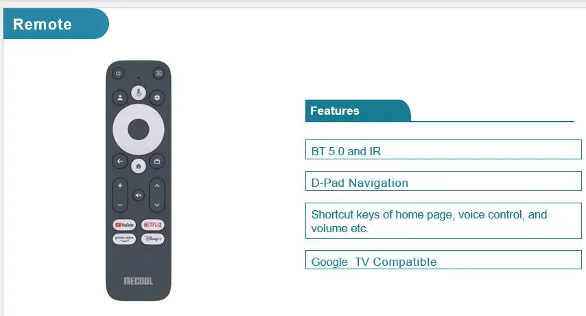 2025 وصول جديد MECOOL Android TV Box M2 PRO Amlogic S905Y4 NETFLIX 4K HDR Google TV Dolby Audio ip TV box الإصدار العالمي
