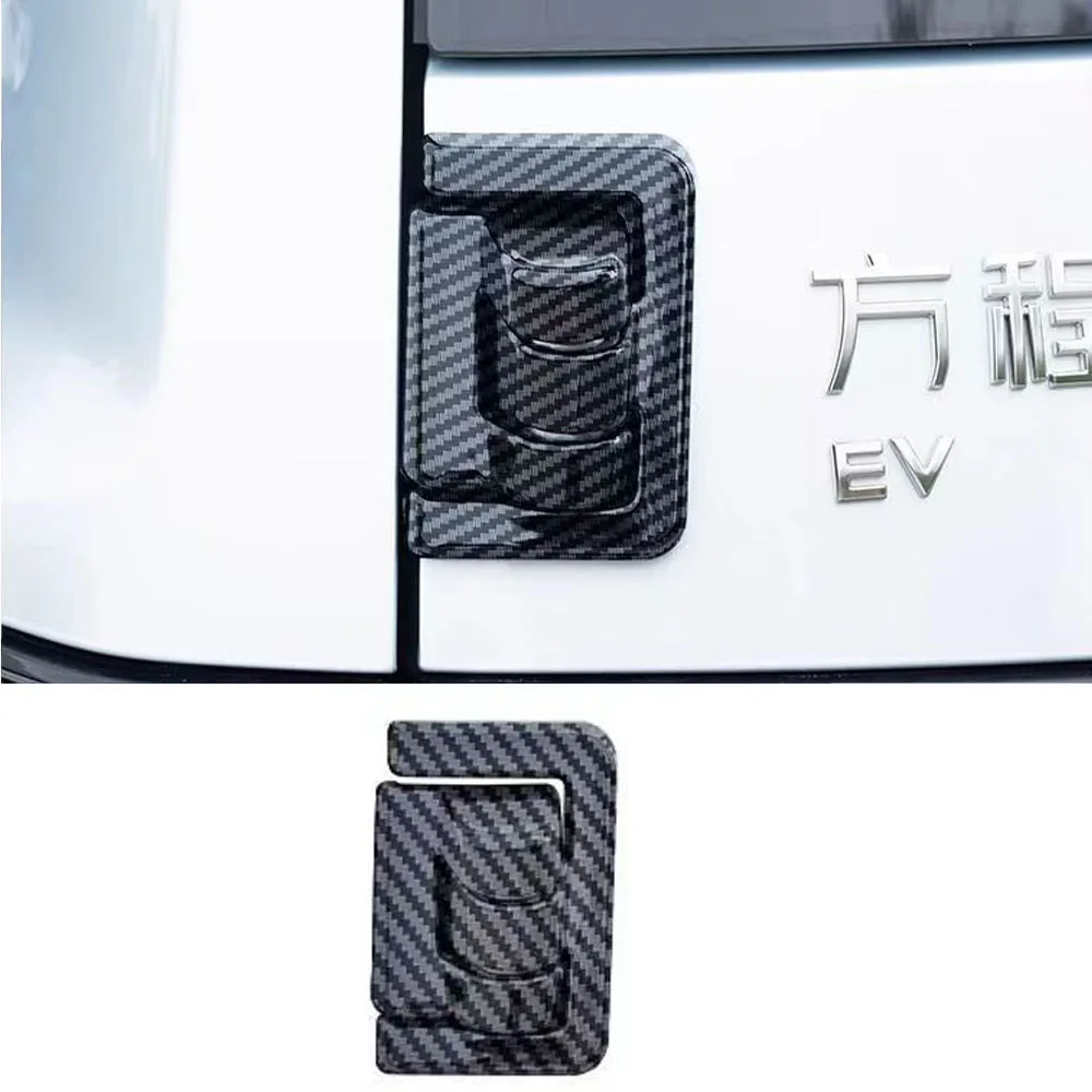 Tailgate Hinge Decorative Cover Joint Hinge Modification Accessories Blackened Decoration Fit For Equation Leopard Titanium 3