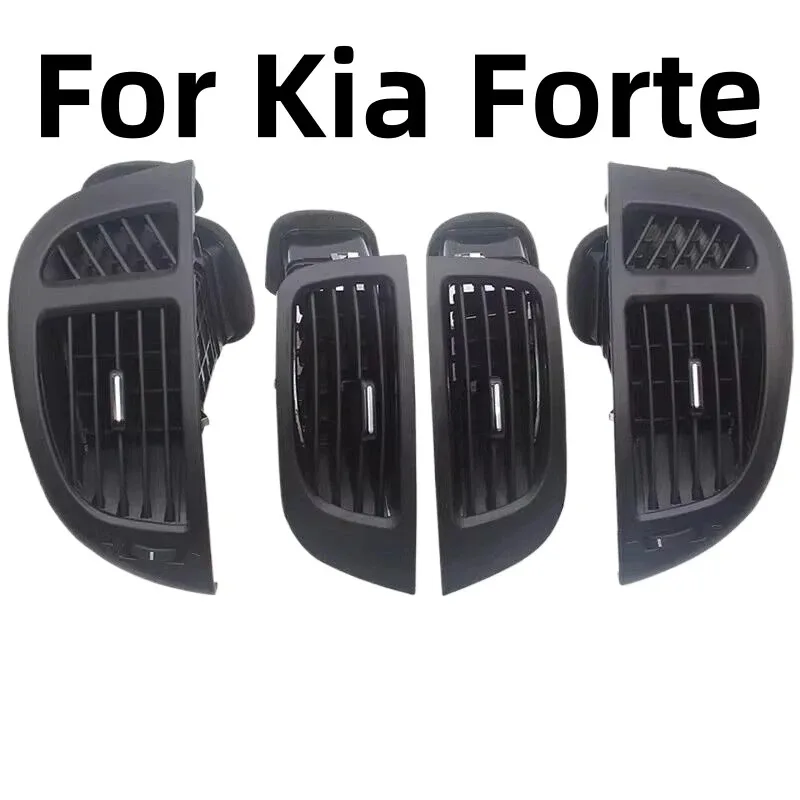 4PCS Car LHD Front Dash Board Air Conditioner Outlet A/C Air Vents For Kia Forte Cerato Koup 2008 2009 2010 2011 2012 2013