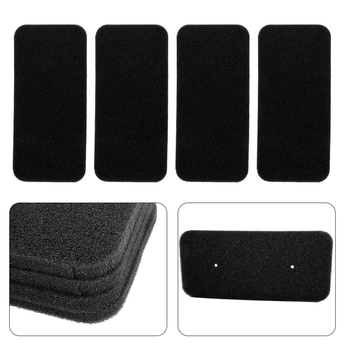 Filtro de espuma para secadora A56X 8PCS para Hoover Candy 40006731   Filtro de esponja del filtro de espuma del evaporador del secador de la bomba de calor del secador