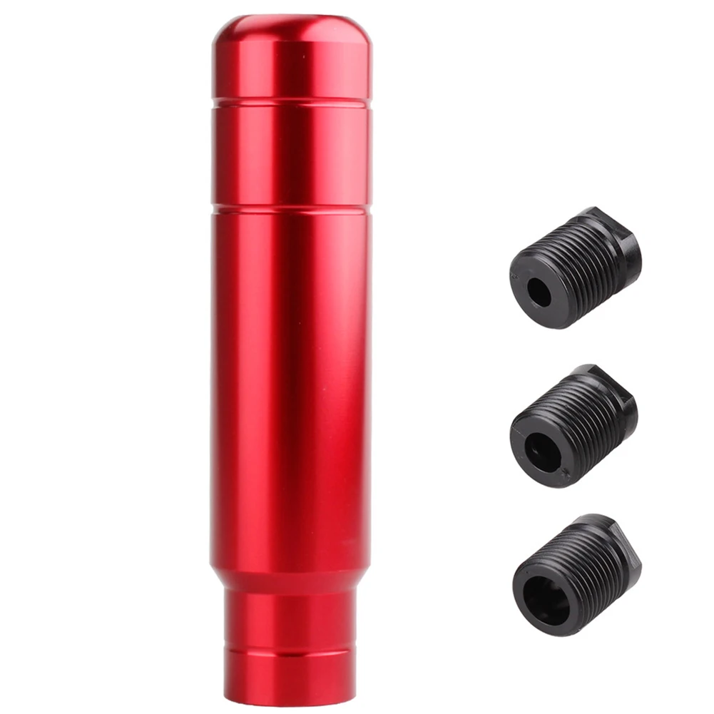 Aluminum Alloy 13cm For Car Gear Shift Knob for Manual Transmission Featuring Wave Pattern for Comfortable and Reliable Use