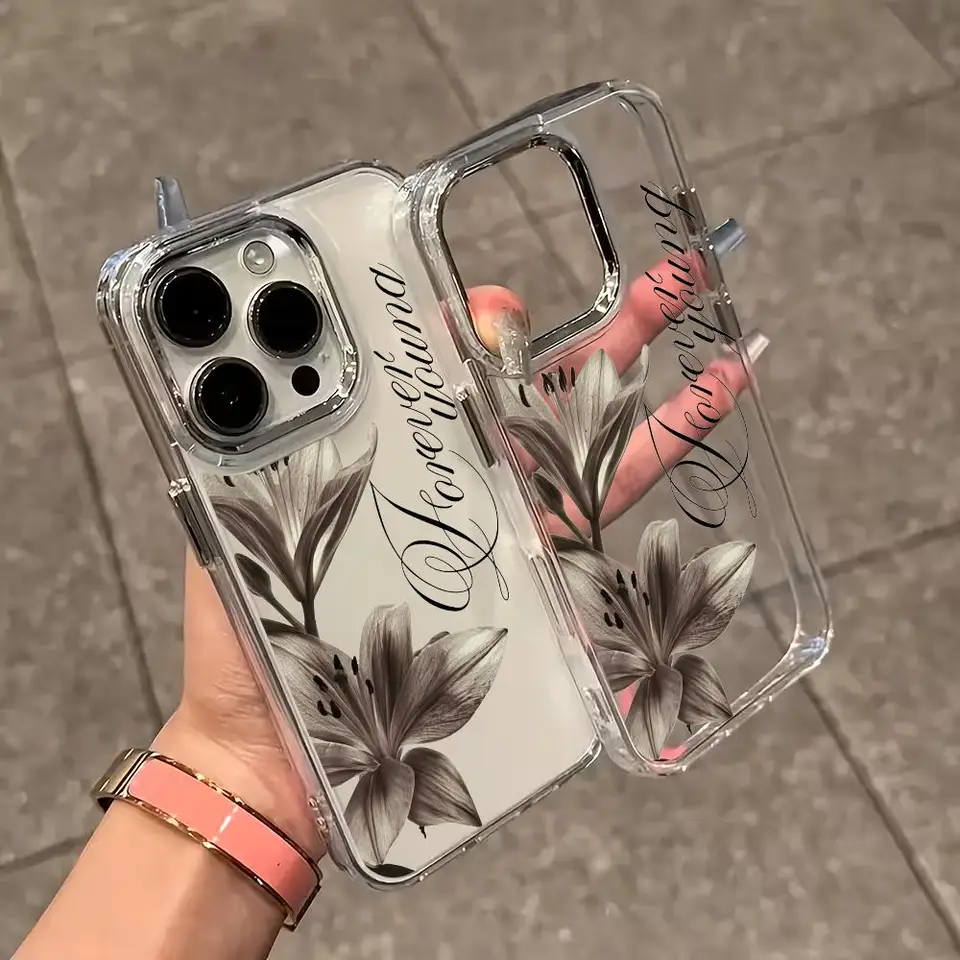 lily　iPhone11ケース Elegant Lily Phone Case For iphone 15 13 17 16 case 14 11 16 Pro