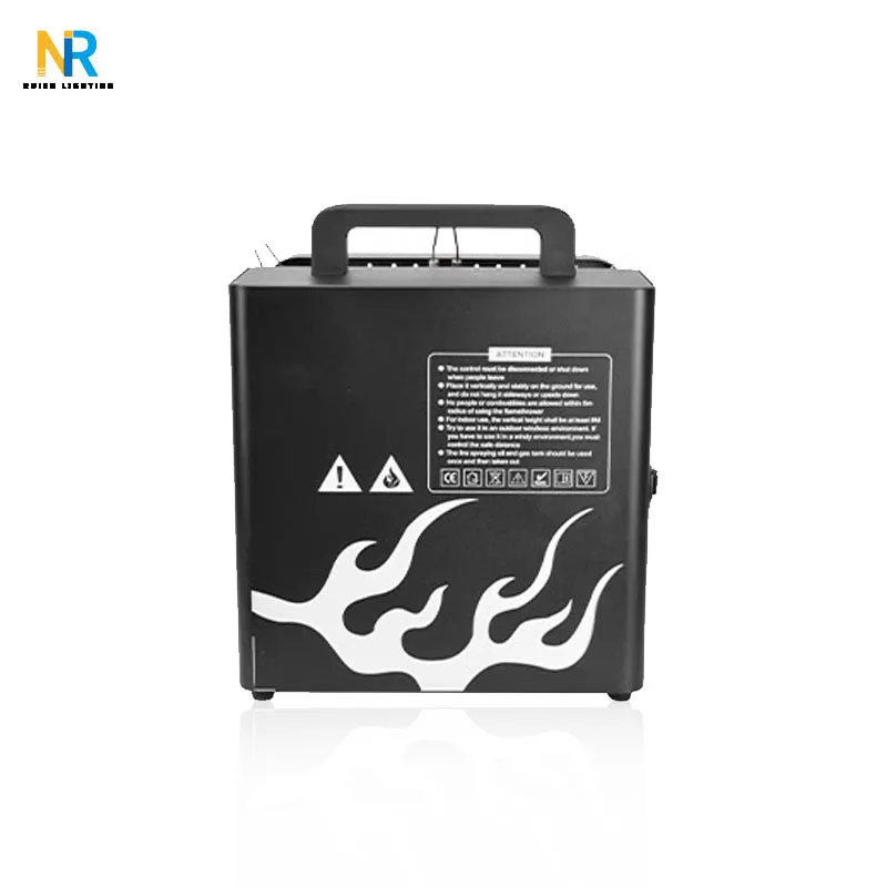 Simulation Flame Effect Three Head Flame Machine 300w Flamethrower for Stage Outdoor Performance