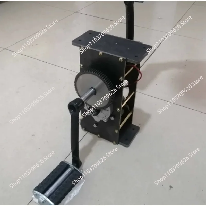 

Foot generator 12V24V36V 350W600W permanent magnet DC high power battery charging gearbox 1pcs