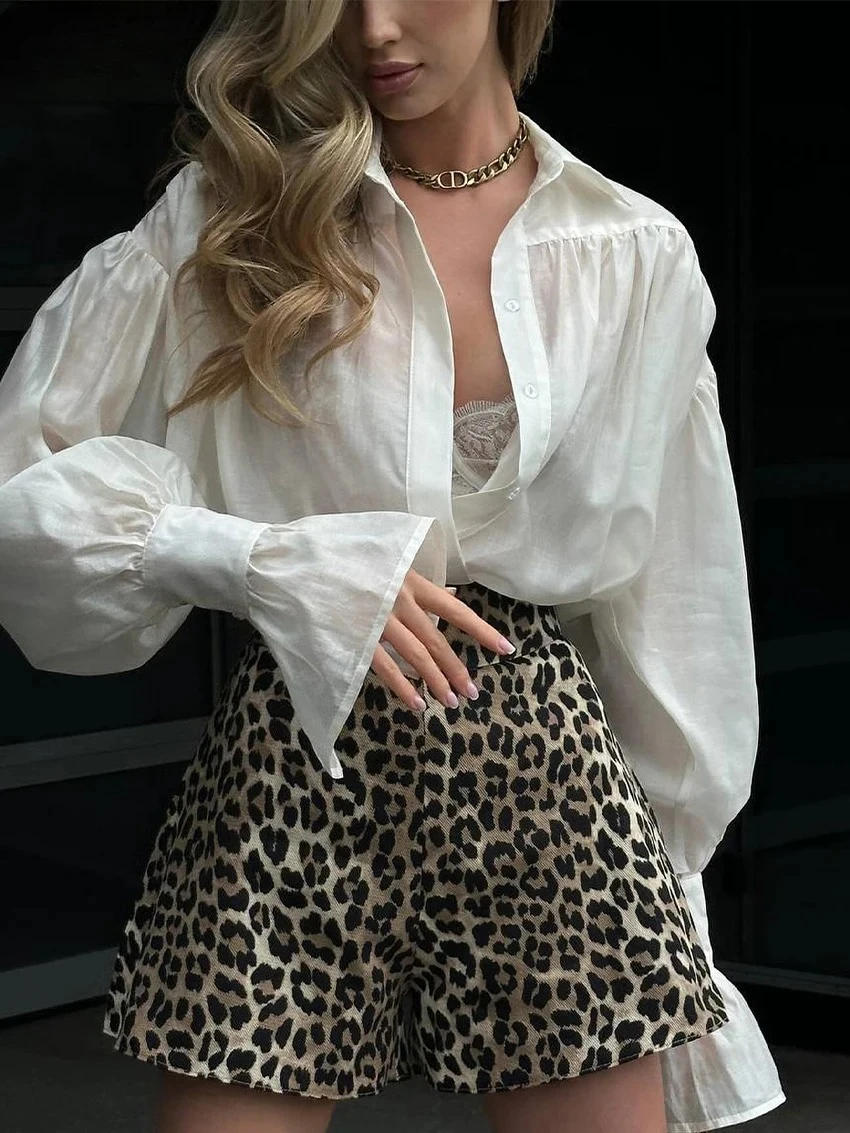 Clacive Fashion Loose Pink Office Women's Blouse 2025 Elegant Lapel Long Sleeve Shirt Casual Classic Solid Top Female Clothing