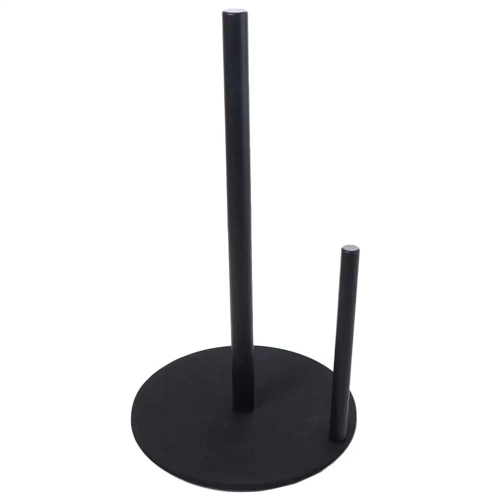 

Stainless Steel Paper Towel Holder Weighted Base One-Handed Tear Paper Towel Stand Durable Easy To Assemble Roll Paper Holder