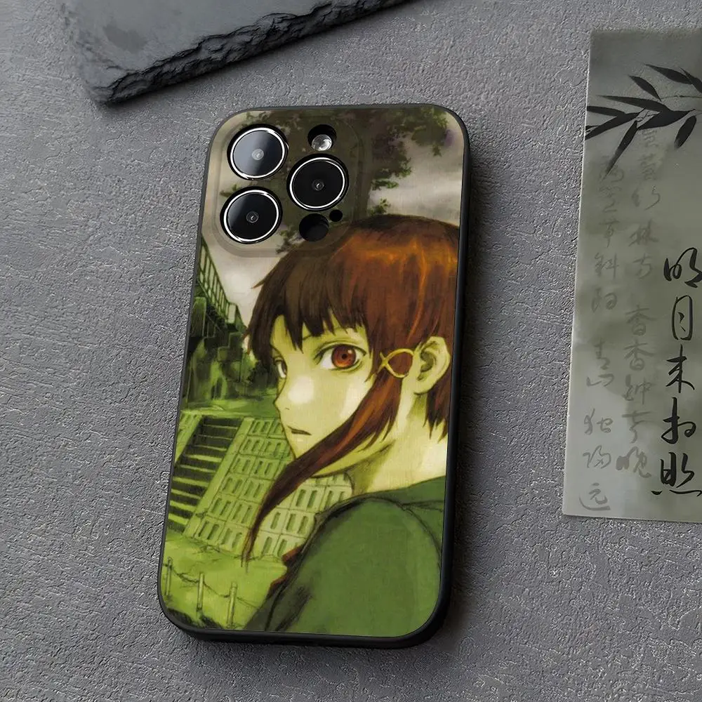 Serial Experiments Lain Phone Case for iphone 14 13 11 15ProMax 12 Pro Xs Max Mini Xr X 7 8 6 6s Plus Funda Covers